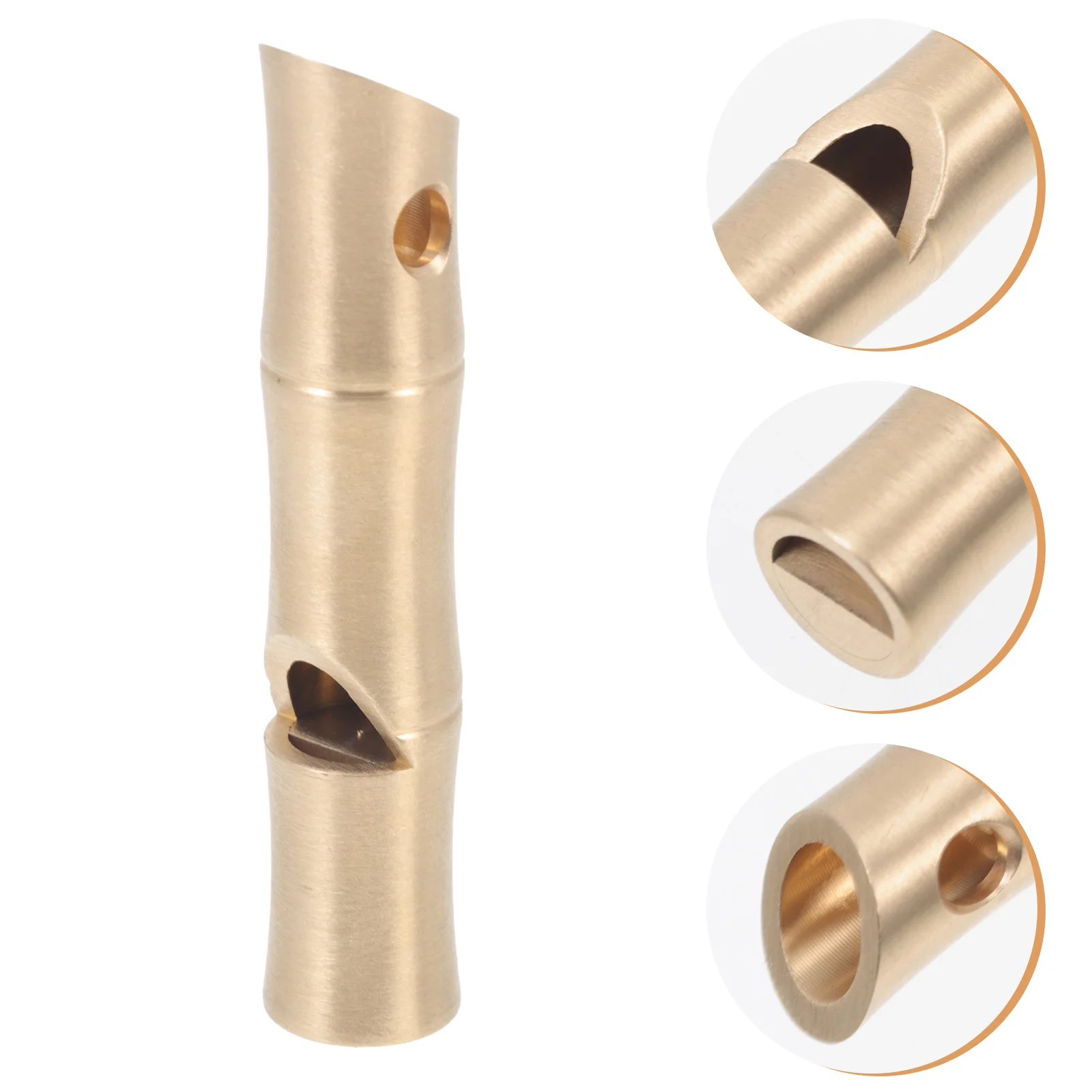 

1 шт латунный свисток с высоким децибелем, экстренный свисток, свисток первой помощи