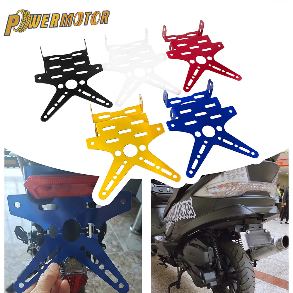 Универсальная Рама Заднего Номерного Знака Мотоцикла Из Алюминиевого Сплава