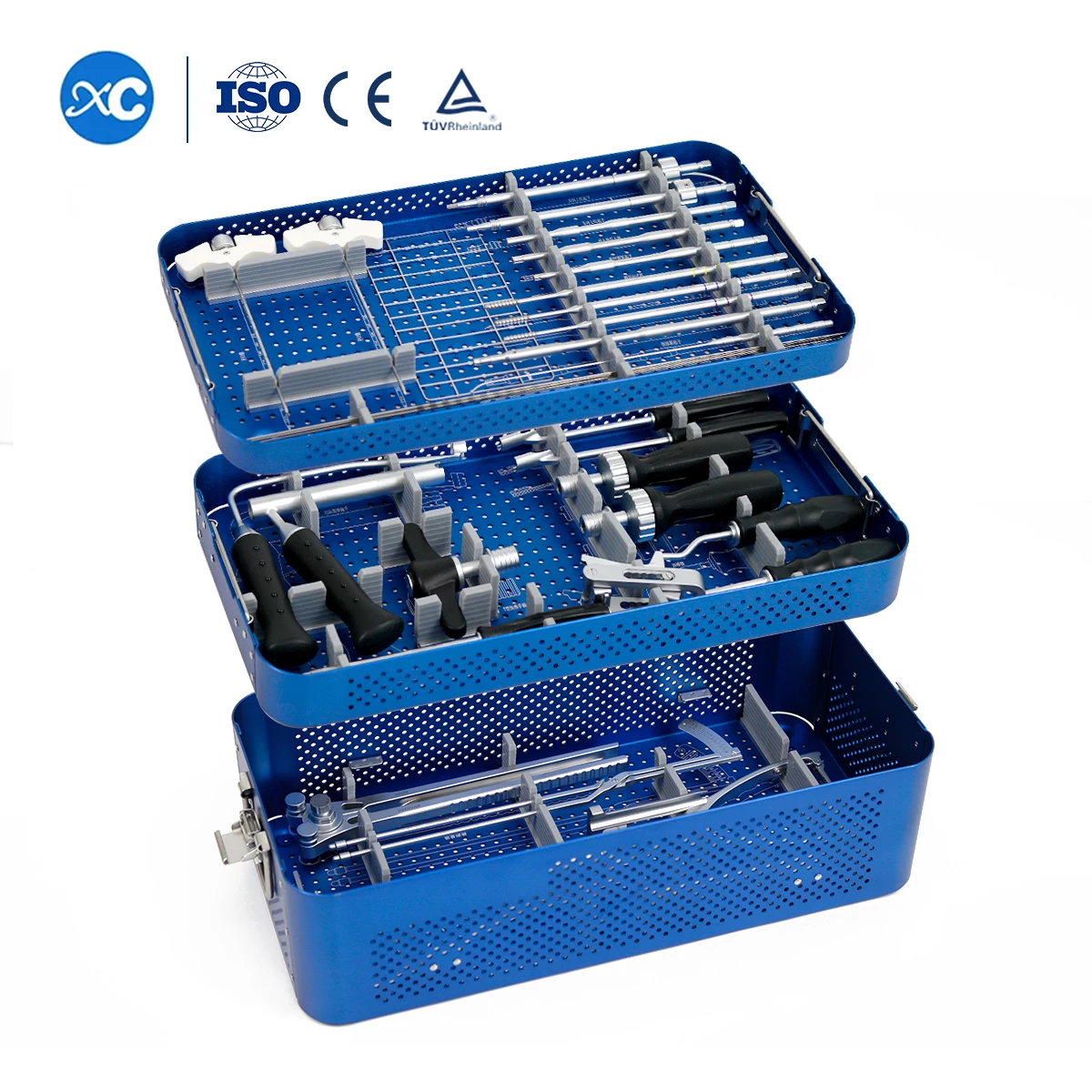 

Orthopedic Products 5.5 System MIS Spinal Pedicle Screw Spine Rod System Minimally Invasive Instrument Kit