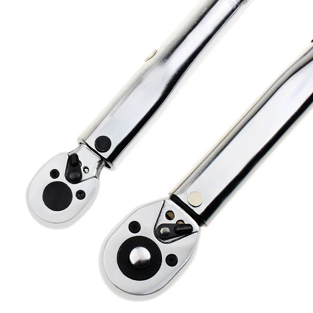 Одно Динамометрический ключ с предустановленным крутящим моментом, квадратный привод 1/4 "3/8", 5-25/19-110 Нм, двухсторонний точный рачетный ключ для ремонта ручных инструментов.