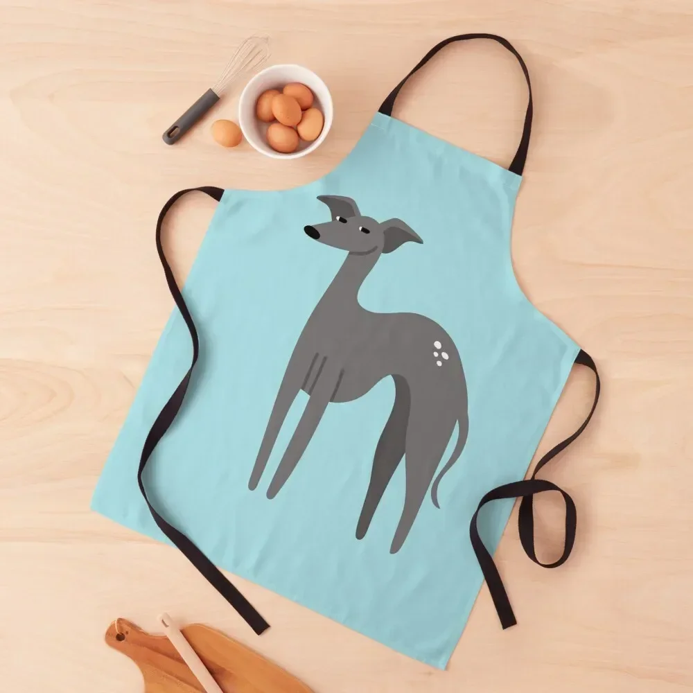 Фартук Sighthound Side Eye (серый) для девочек профессиональный кухонный