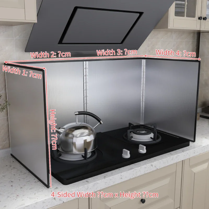 Kitchen Grease Splatter Guard Cooking Custom Size Stove Top Stainless Steel Screen for Frying Contact Us Best Quote