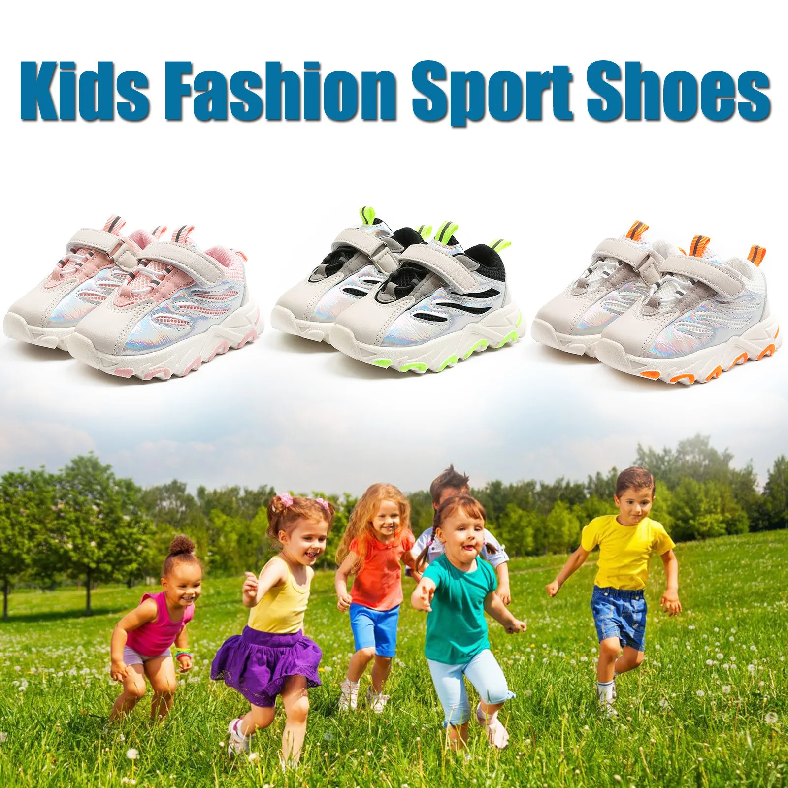 

Kids Baby Sports Shoes Mesh Breathable Soft Sole Anti-slip Running Boys Girls Casual Sneakers Toddler Walkers Sapato Infantil