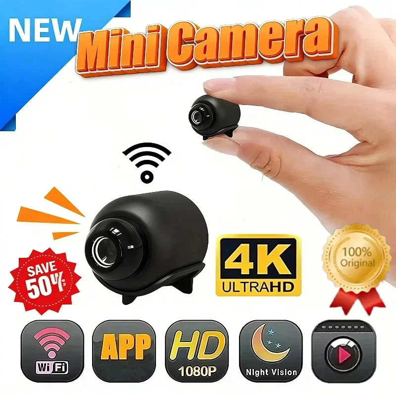 

WiFi HD мини-камера для видеонаблюдения