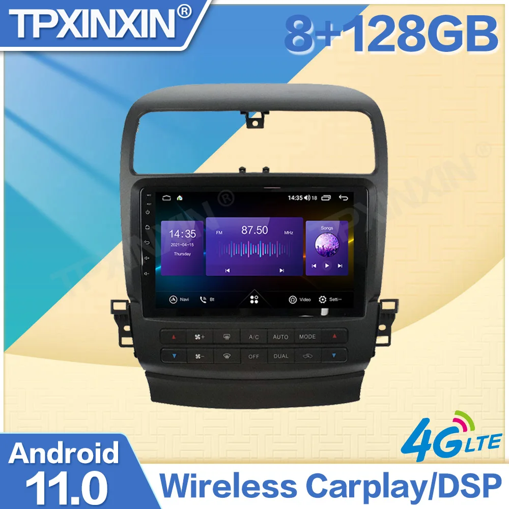 

128g Автомобильный android 10 для acura TSX 2004 2005 2006 2007 honda accord автомобильный радиоприемник GPS мультимедийный плеер android Авто carplay