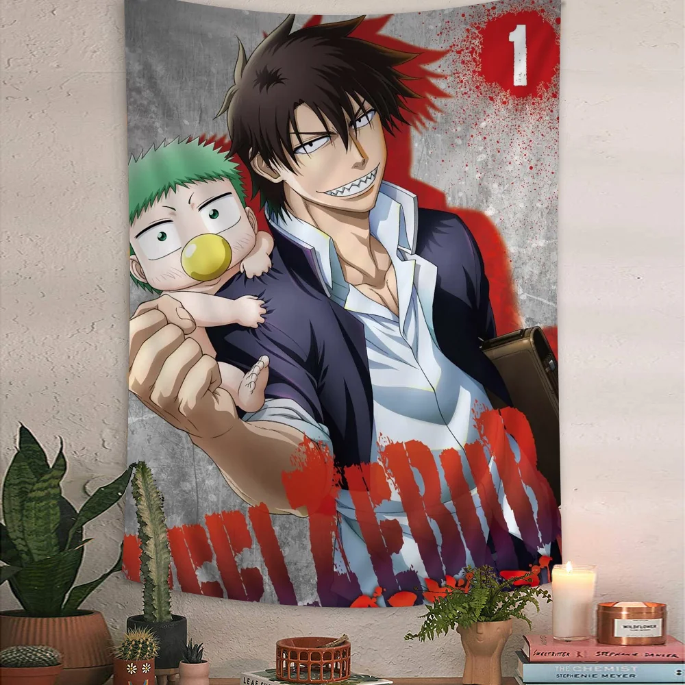 Beelzebub Висит Богемный Гобелен Богемные Настенные Гобелены Мандала Дешевые Хиппи