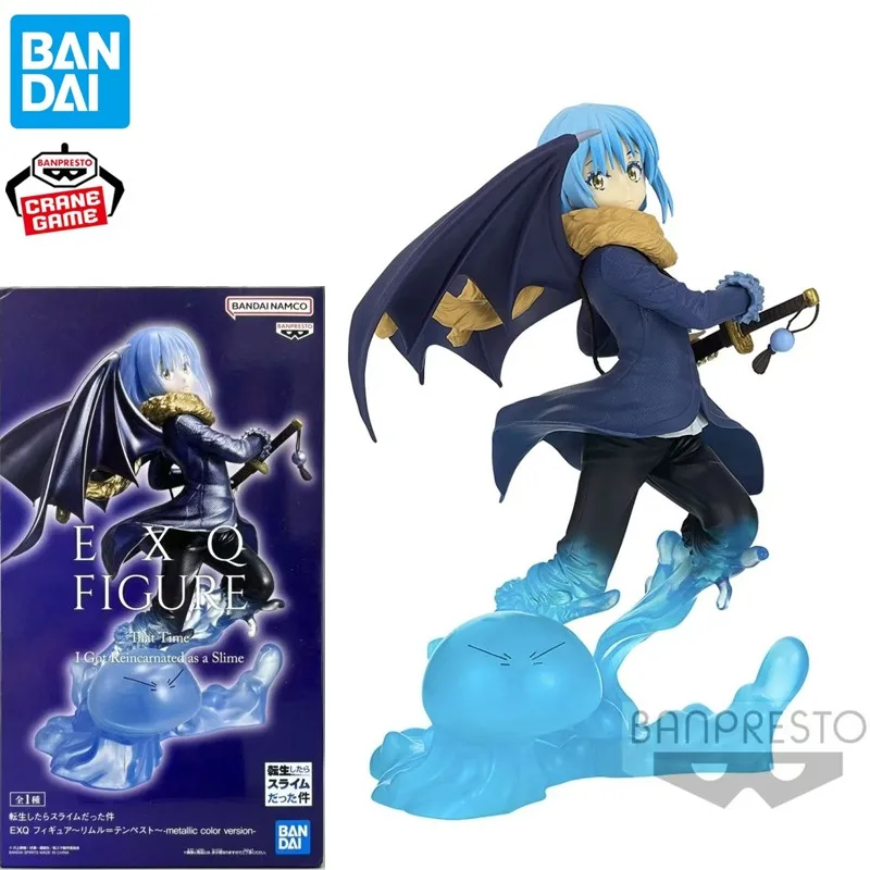 Фото Коллекционная фигурка Bandai Banpresto EXQ Римуру Темпест (металлическая версия) из аниме «Тот раз, когда я переродился в слайма» – модель-игрушка, подарок №1