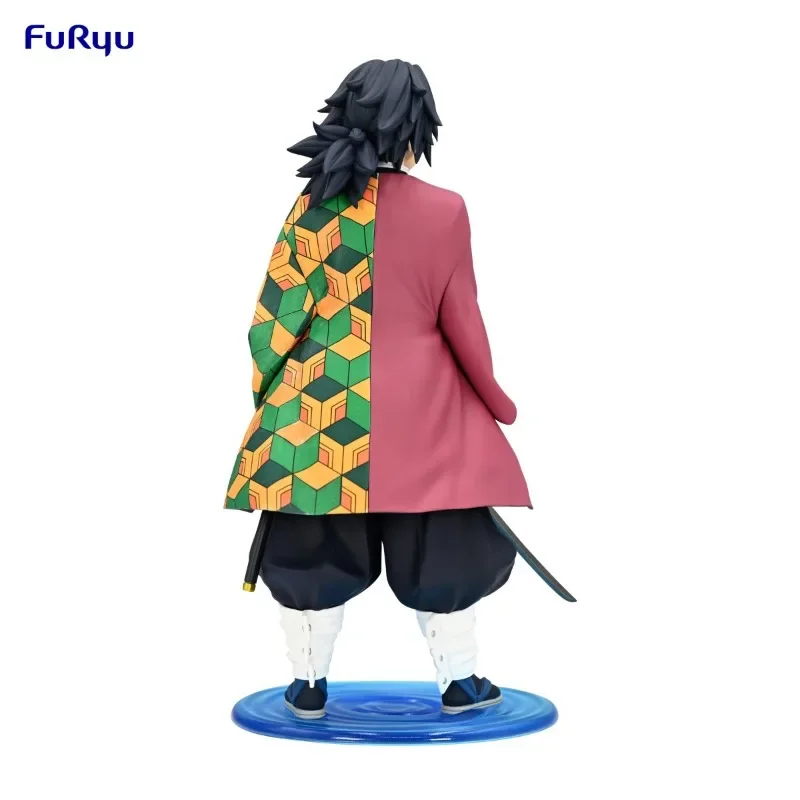 Фото В наличии: Фигурка Furyu Demon Slayer Kimetsu no Yaiba Trio-Try-iT, Гию Томиока, аниме-фигурка, коллекционная модель, игрушка, подарок. №4