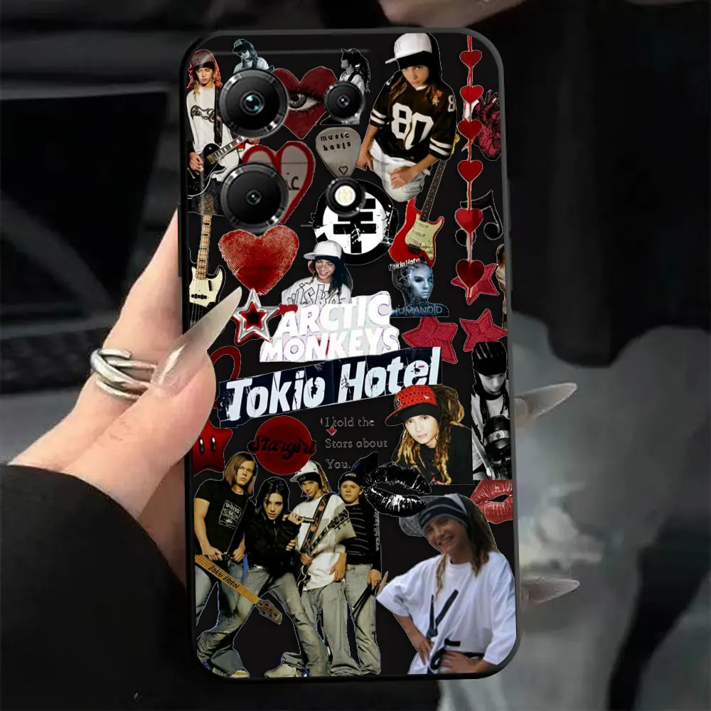 Фото Чехол для телефона T-Tokio Hotel Tom Bill K-Kaulitz для Infinix S5 GT 20 CAMON 15 16 30 30S POVA 4 NEO SPARK 6 SMART 7 8 9 10 HD Case №1