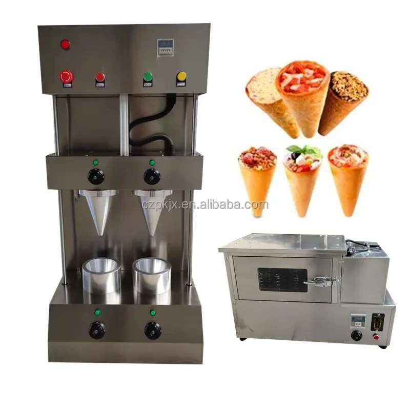 Многоголовочная ручная машина для пиццы с конусом универсальная