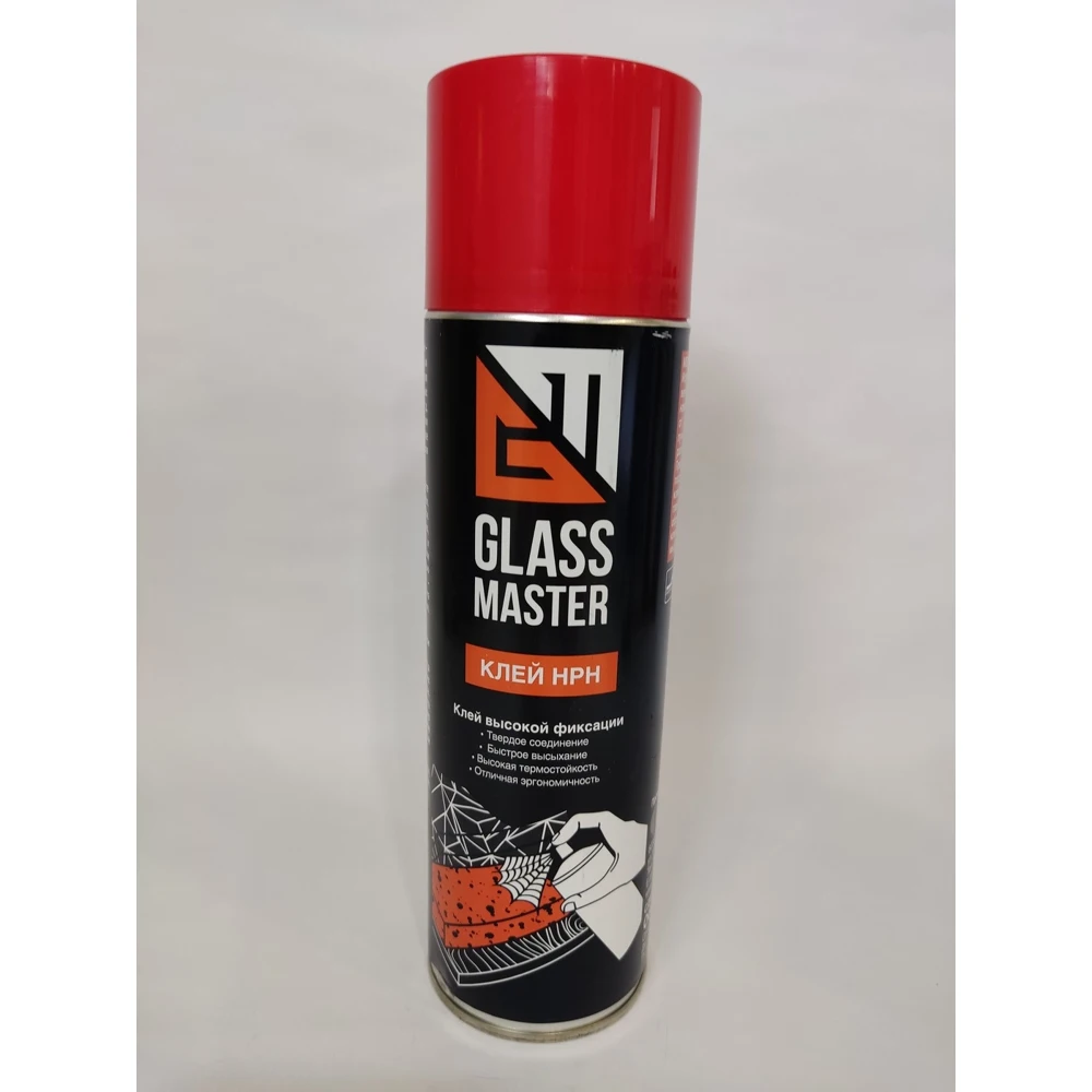 Клей контактный высокой фиксации GlassMaster HРН аэрозоль 650 мл. |