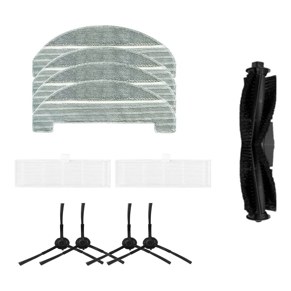 

Replacement Accessories Kit for Proscenic M8Pro Vacuum Parts Filters Main Brush Side Brush Mop Pads
