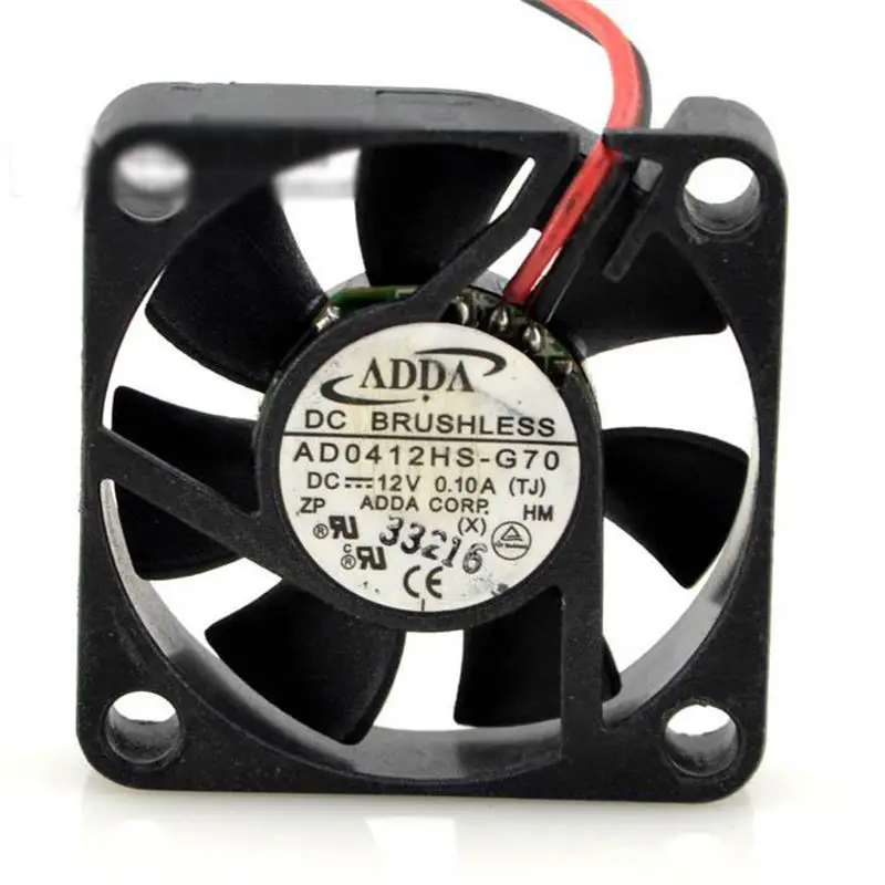 Новый охлаждающий вентилятор для ADDA AD0412HS-G70 12 В постоянного тока 0,10 А, бесшумный охлаждающий вентилятор для южного моста/северного моста
