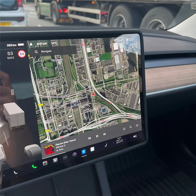 Защитная рамка для экрана Tesla Model 3 аксессуары Y модели 2017-2023 Силиконовая защита