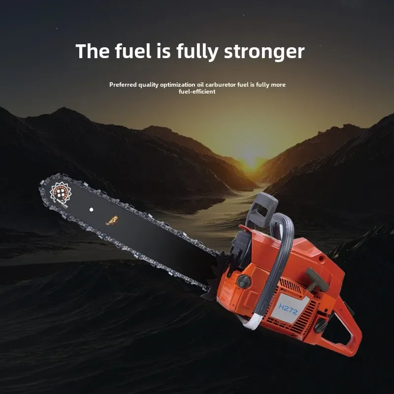 H272 мощная бензиновая пила садовый инструмент пильная машина 20 дюймов