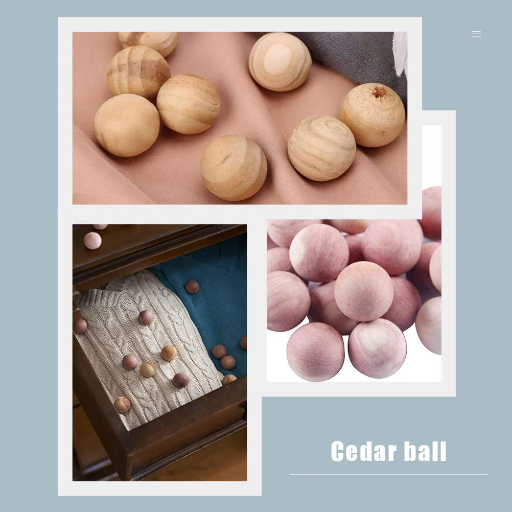 Ароматный шарик кедровое дерево с функцией дезодорирования для гардероба
