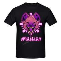 kawaii japanese vaporwave hyena gahaha furry wildlife safari t shirt harajuku streetwear cotton graphics tshirt brands tee tops