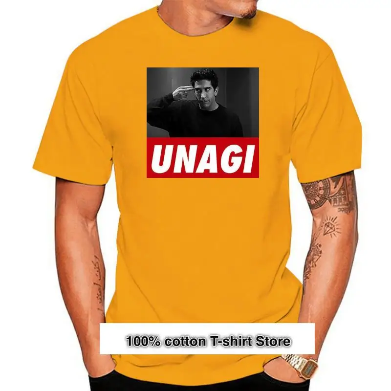 

Camiseta de la serie de Tv Friends para hombre, mejor regalo de cumpleaños, moda, Unagi, Meredith, Ross, Rachel, 2022