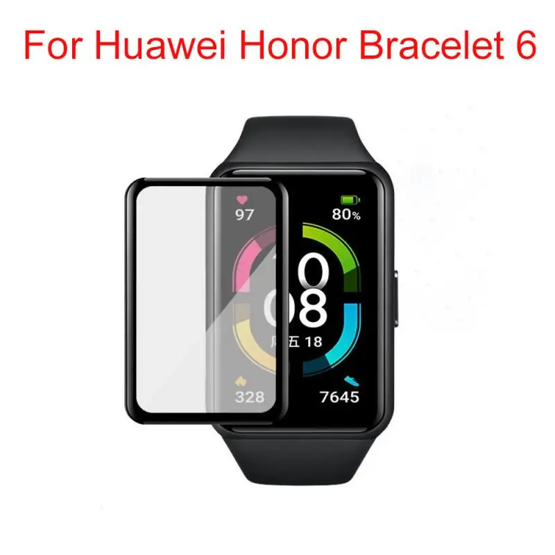 

2pcs Screen Protector For Huawei Bracelet 6 Protective Film For Huawei Honor Band 6 Soft Film Huawei Band 6 Screen Film