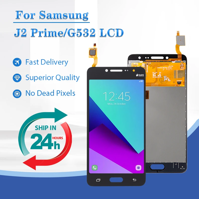 

J2 Prime Display For Samsung Galaxy G532 Lcd G532F G532G Touch Screen Digitizer Assembly Replacement With Tools Brand New
