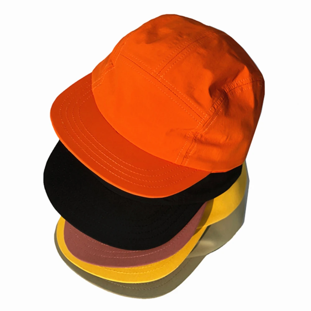 Frog drift New Fashion Streetwear Summer Adjustable 5 Panel Baseball Hip Hop Solid Camping Camp Cap Hat Snapback for men