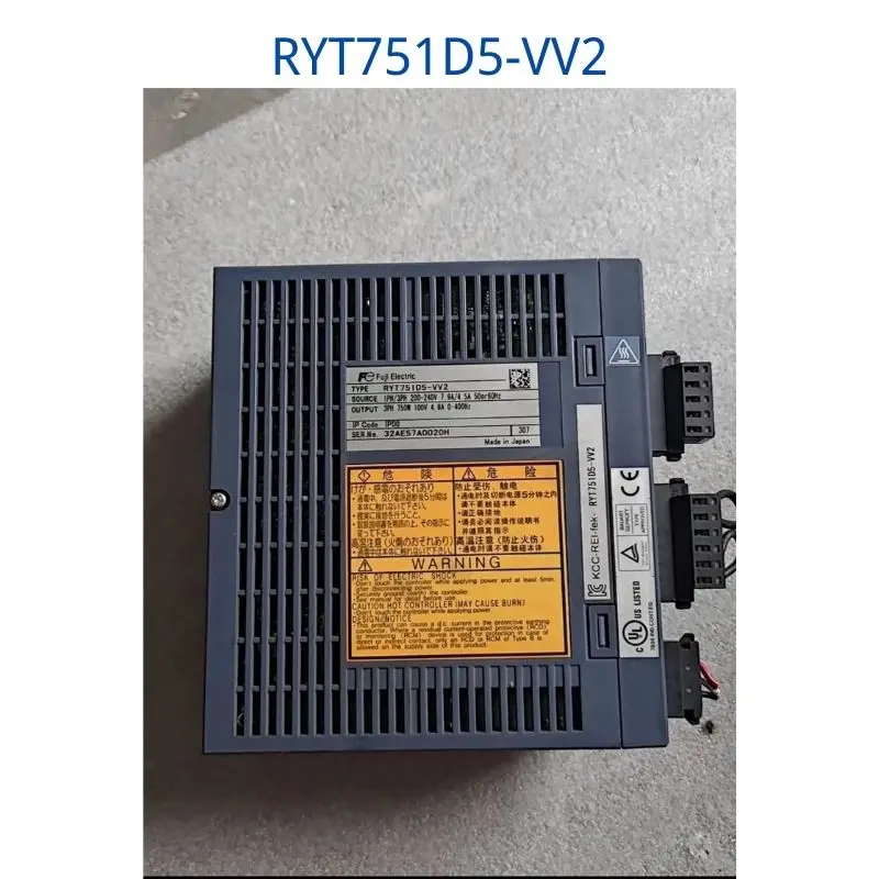 

Подержанный Fuji servo driver RYT751D5-VV2 test OK