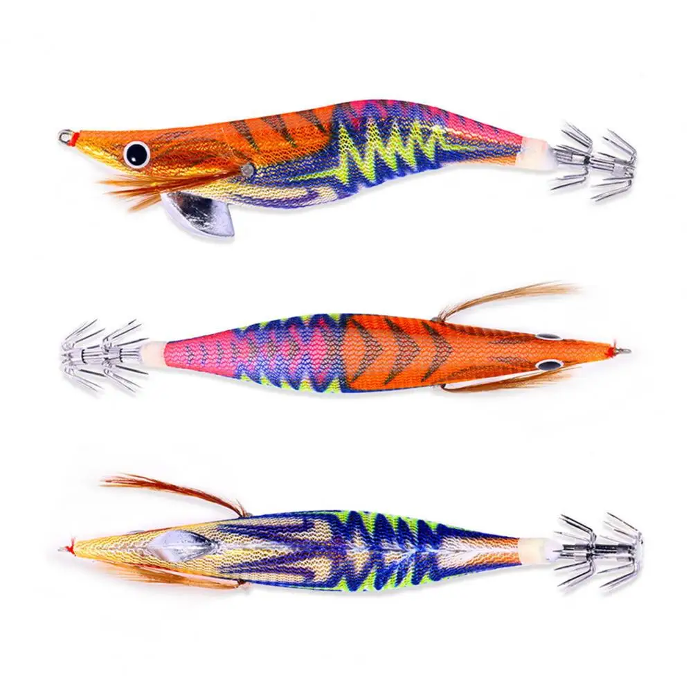 

Рыболовная приманка, компактная острые Крючки, приманка для ловли морского окуня, искусственная приманка для кальмара, рыболовная снасть