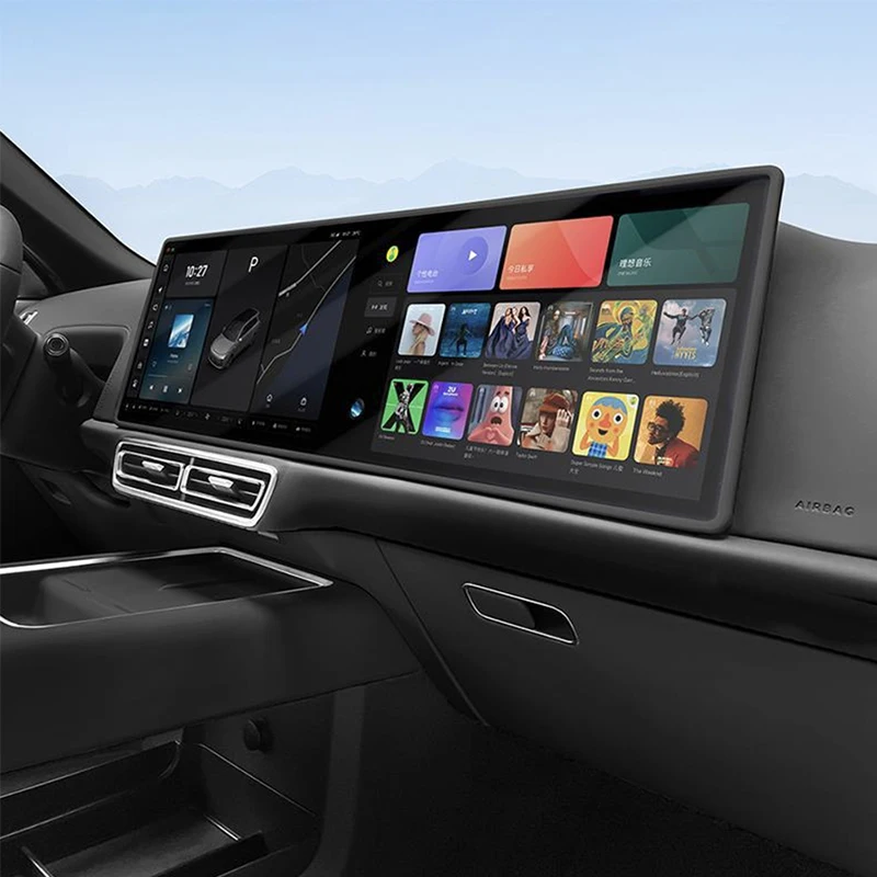 

Для ведущего идеального LiXiang L7 L8 L9 2022 2023 2024 силиконовая рамка для экрана Защита краев дисплея центральное управление защитный чехол