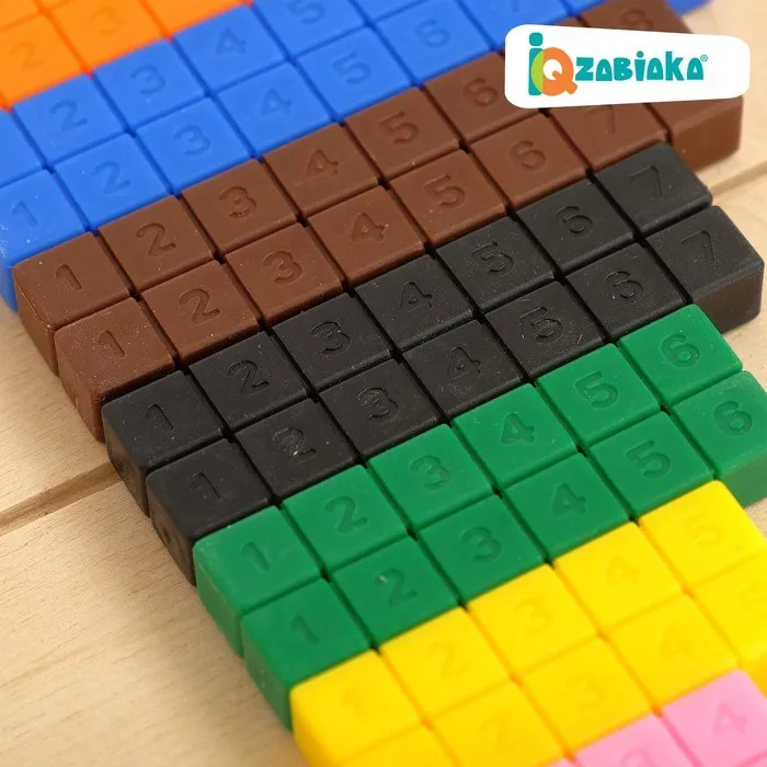 Счётные палочки по методике Кюизенера Собери образцу