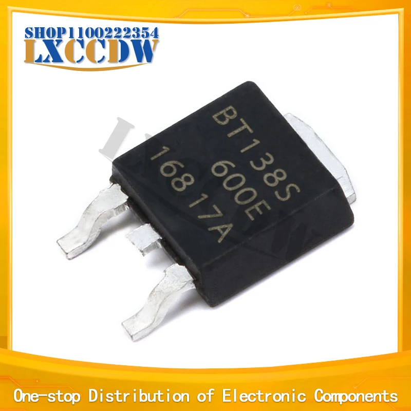 

10 шт BT138S-600E SOT-252 SMD Triacs BT138S 600E аутентичный