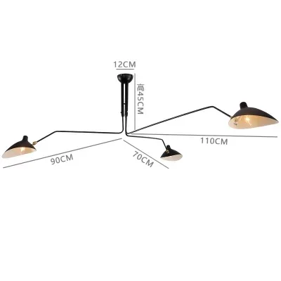 

Потолочный светильник LOVING LAMPA T-A-001 черный