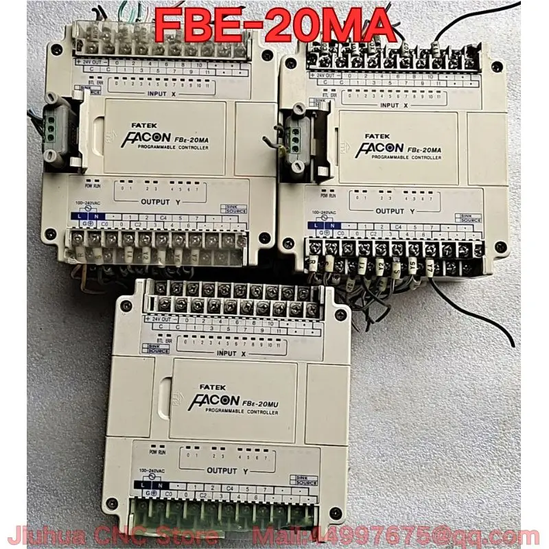 Фото Бывший в употреблении функциональный тест контроллера ПЛК FBE-20MA обычно Редкие модели должны быть договорными. №1