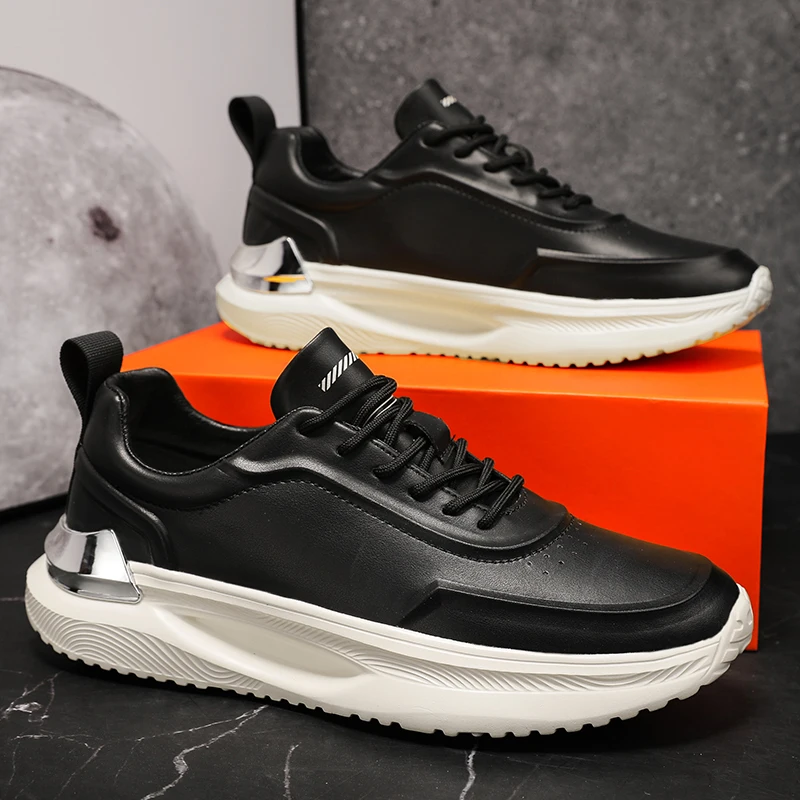 

Men's Shoes Autumn New Non-Slip Rubber Sole Running Shoe Sport Jogging Sneaker Breathable Microfiber Upper Man Footwear Zapatos