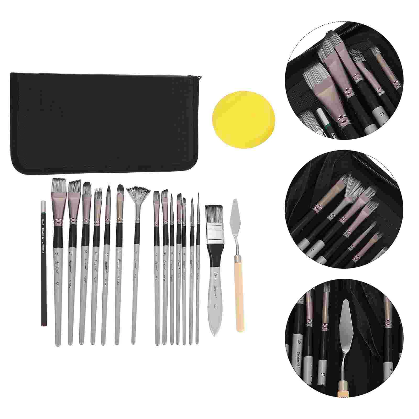 

1 Набор, кисти для рисования акриловыми красками