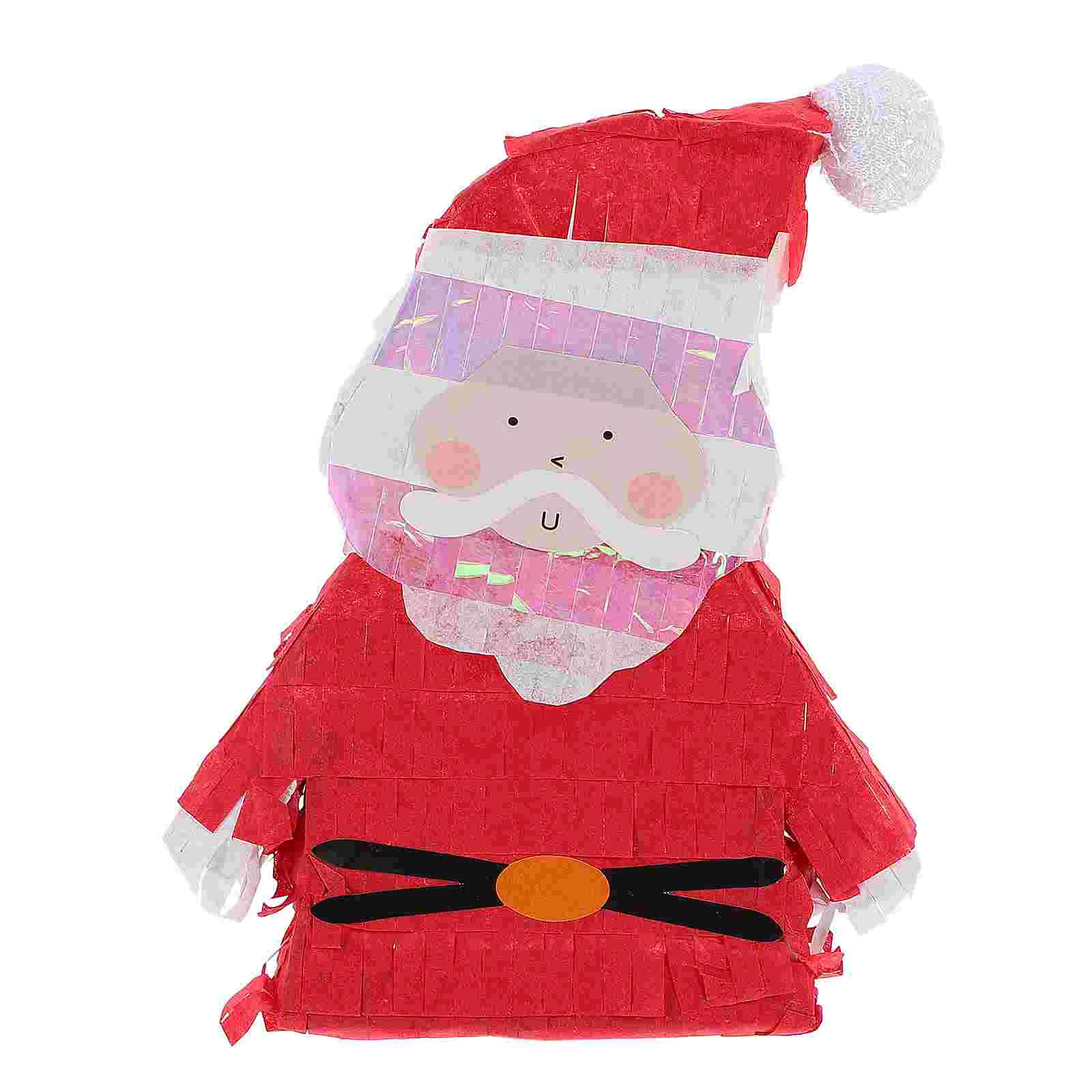 

Pinata Christmas Santa Toy Mini Party Candy Claus Plaything Pinatas Childrengamefor Filled Box S Fillers Ornament Kids Smashing