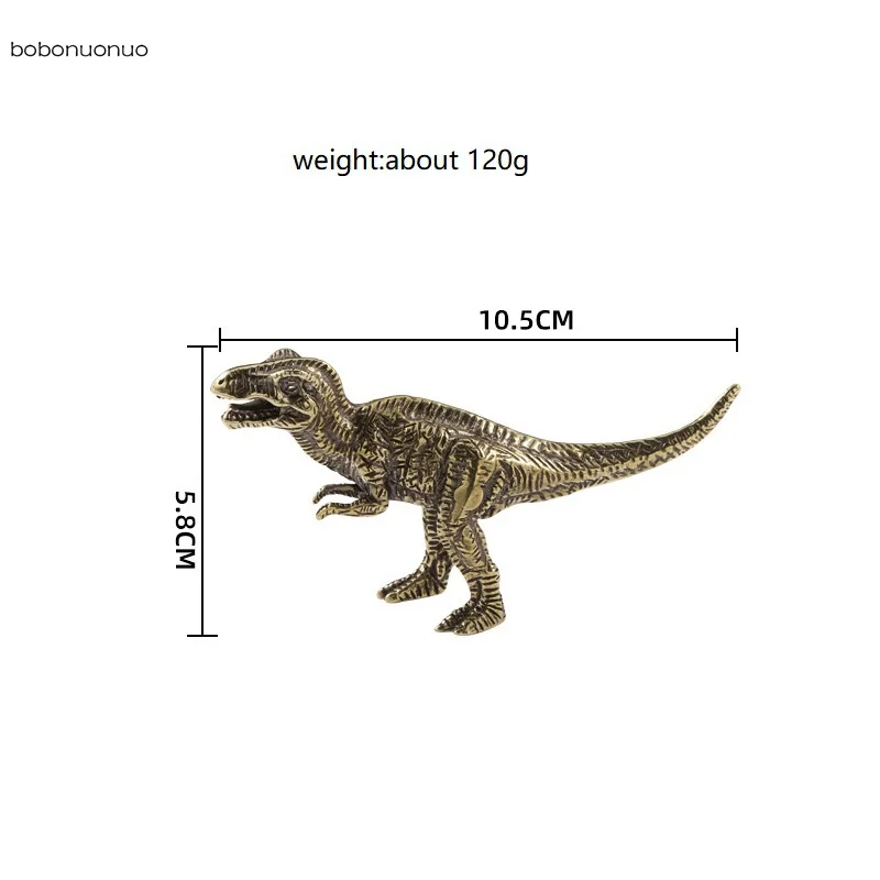 

Медная статуэтка динозавра дилофозавра