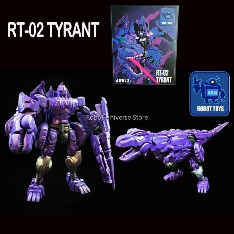 Трансформеры ROBOTtoys RT-02 Тирант тираннозавр рекс небольшого размера