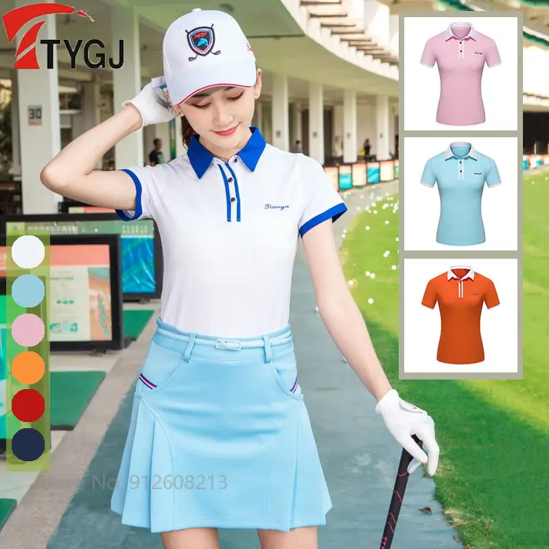 

Женская тонкая футболка Ttygj в Корейском стиле, с коротким рукавом