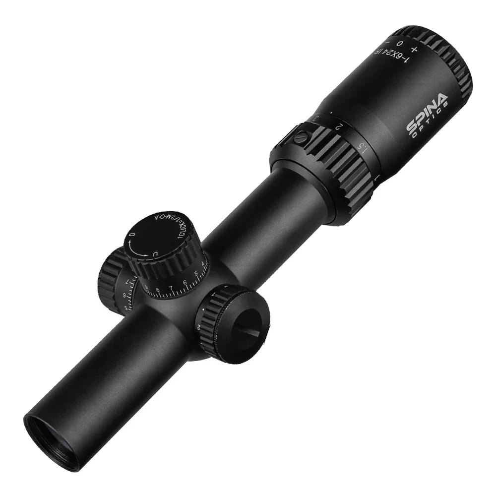 

BM 1-6X24 IR Hunting scopes Compact Glass Etched Reticle illuminate Turrets Lock Reset Tactical Optical Sight