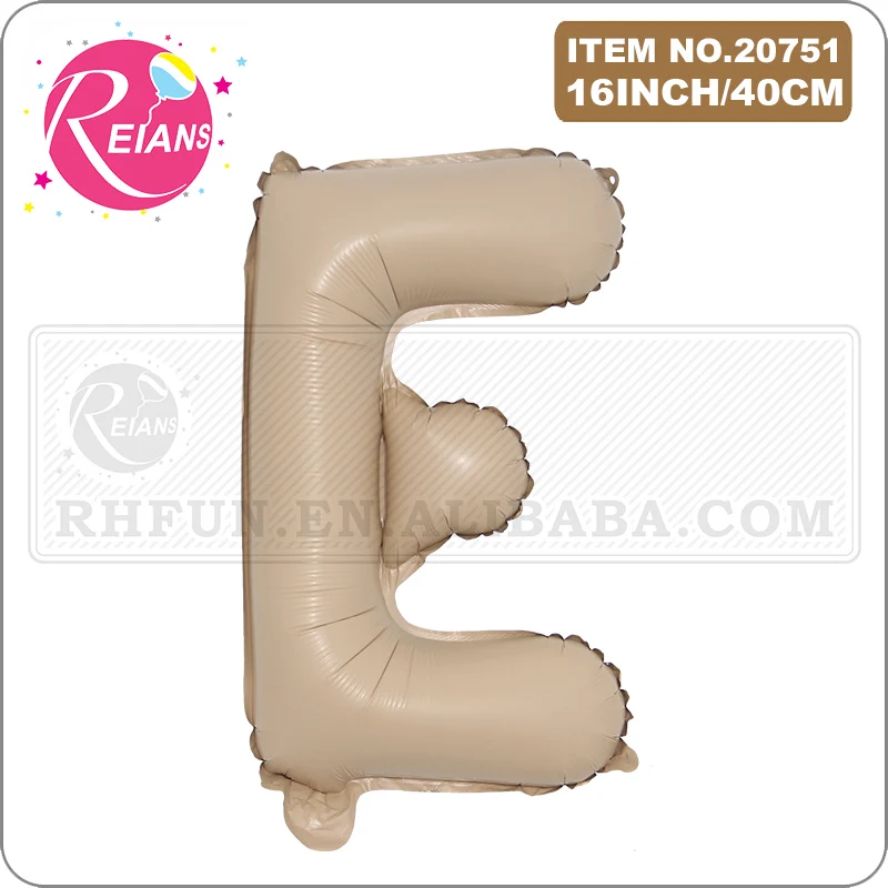 

Карамельный фольгированный шар 16 дюймов с буквами и цифрами
