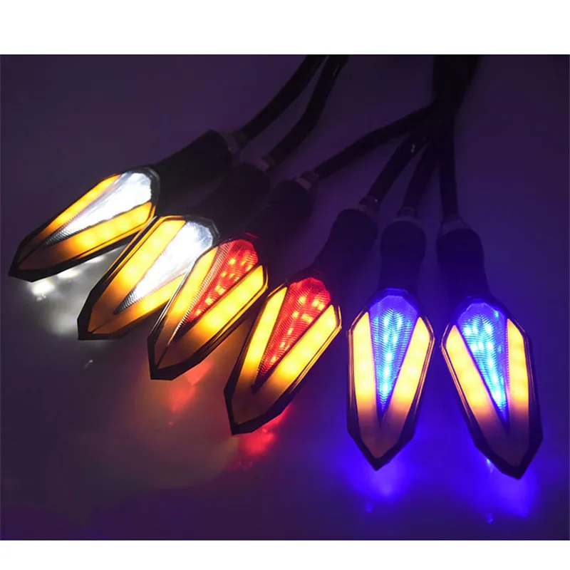 

Motorcycle Turn Signal Light Turn Signals Indicator Flashing Light Blinker Motorbike Accessories Universal Simple Installation