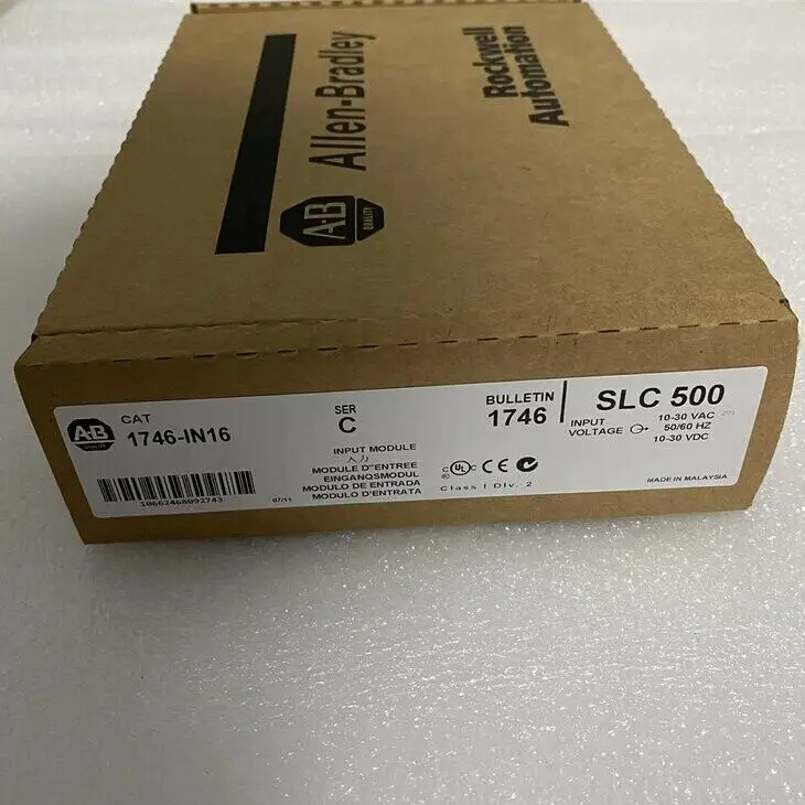 

New Factory Sealed AB 1746-IN16 SER C Digital SLC 500 Input Module 1746IN16