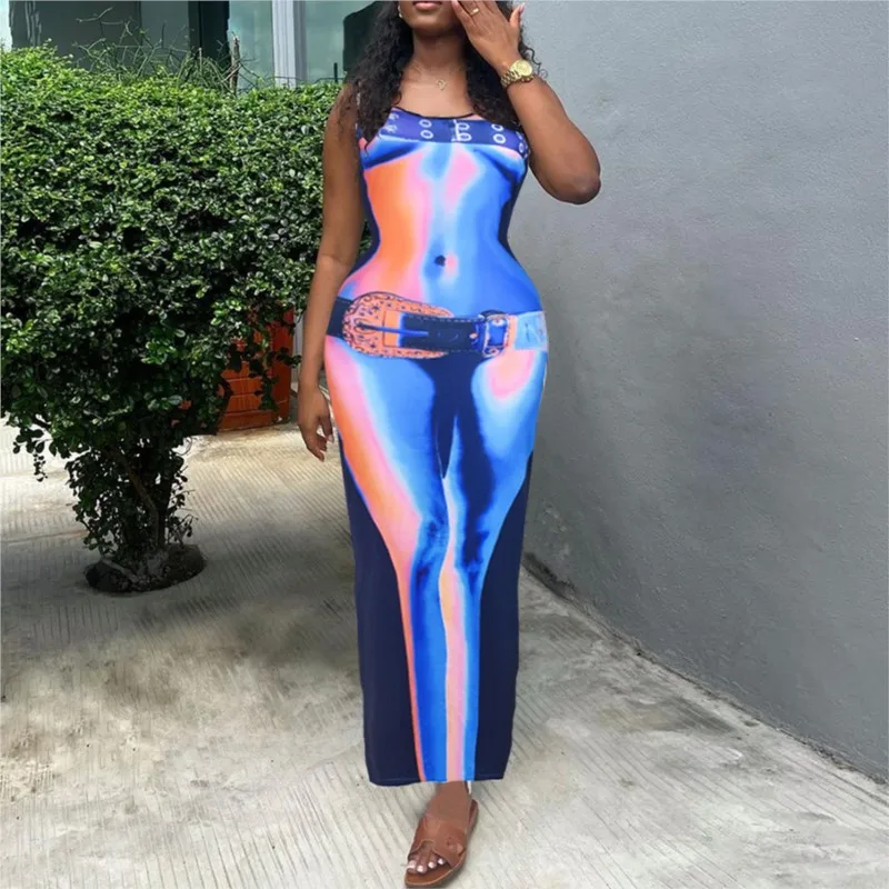 

Beach Dress Women 2023 Swim Cover Up Bikini Beachwear Summer New Print Backless Spandex For Bathing Suit Pareos Free Shipping