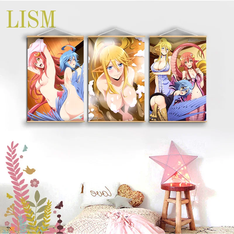 Настенный постер с изображением мультяшных героев