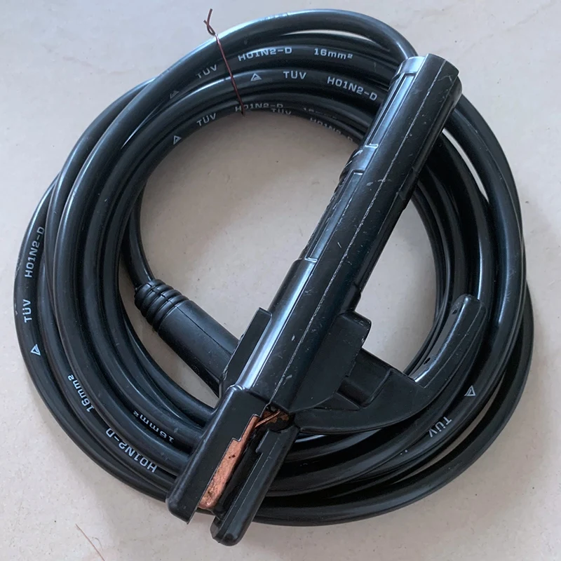 

Сварочные Аксессуары для сварочных электродов, 200 А, коннектор и свинцовый кабель для ручной дуговой сварки MMA, 10-25 мм, 5 м