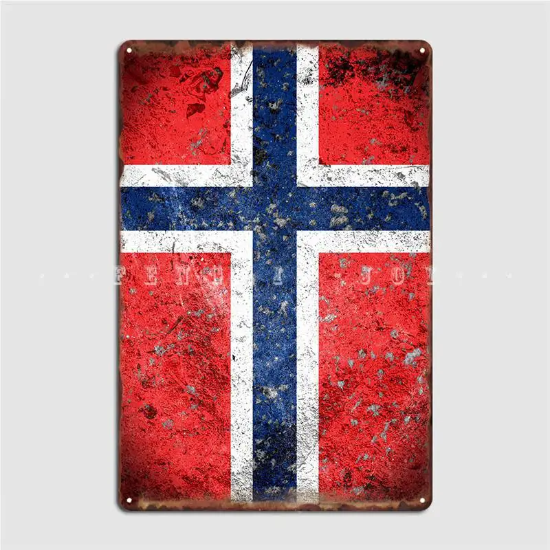 

Kongeriket Norge Poster Metal Plaque Plaques Printing Pub Garage Wall Pub Tin Sign Posters