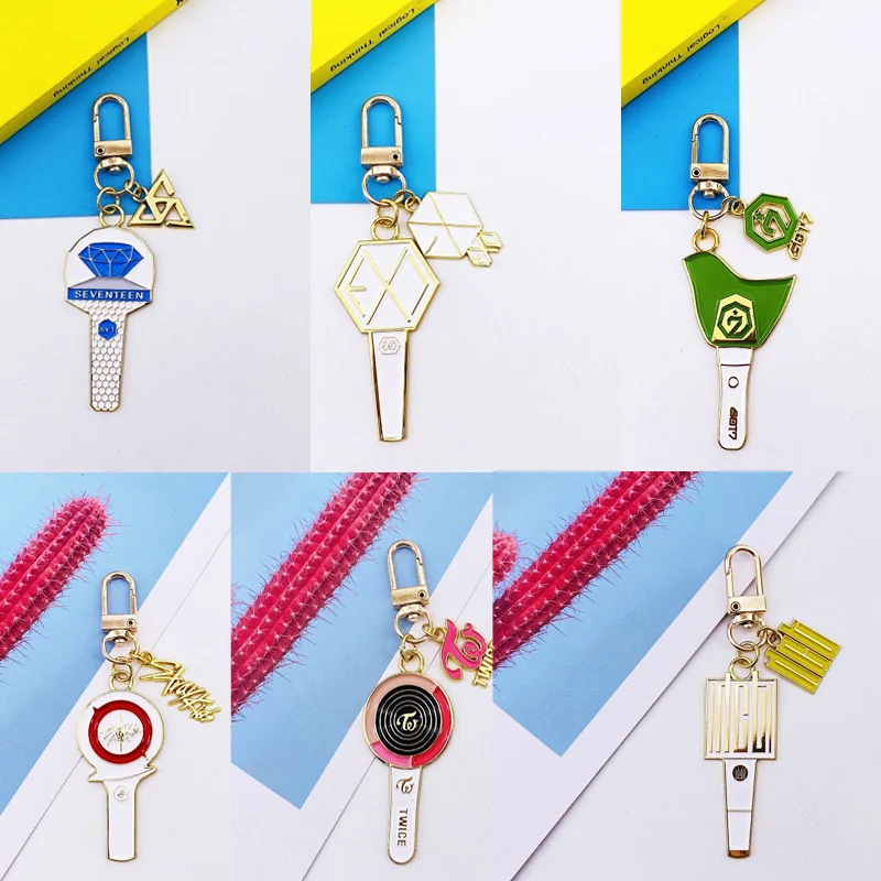 Брелок для ключей Kpop Got7, брелок для ключей с подвеской для детей