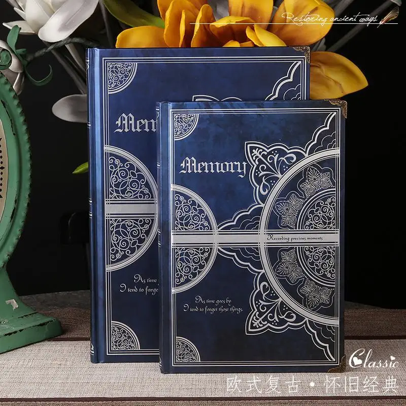 

Большой Европейский ретро-стильный дневник A5, Оригинальный Женский блокнот, студенческий подарок