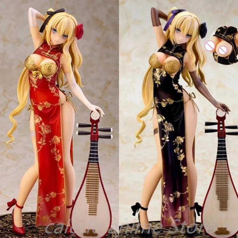 

SKYTUBE Аниме Фигурка Чонсам Мягкая грудь фантазия Золотой лотос верно. ПВХ фигурка Коллекционная игрушка сексуальная кукла для взрослых