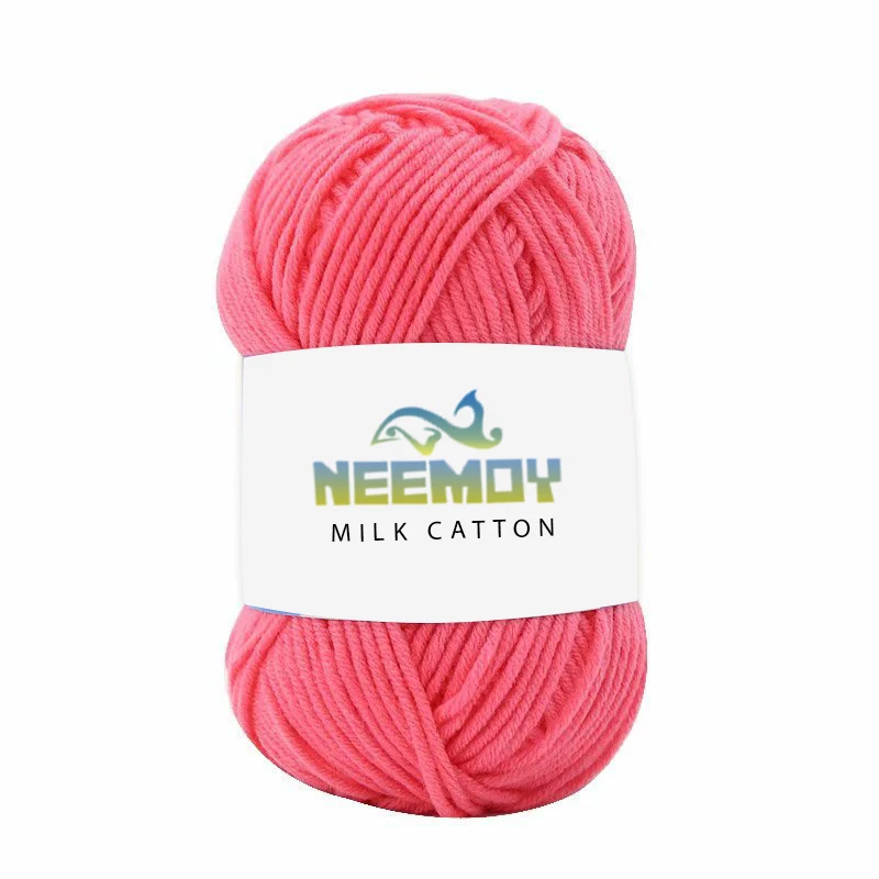 Пятижильный молочный хлопок Nemmoy приятный на ощупь материал для детской одежды